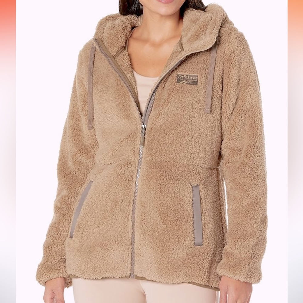 Reebok Women's Double Monkey Fleece Climb Jacket